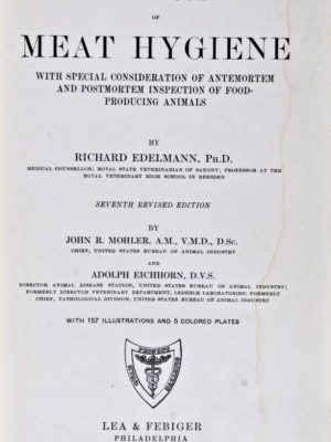 Text-book of Meat Hygiene