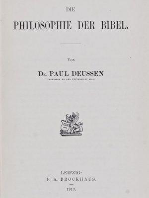 26023 Die Philosophie der Bibel