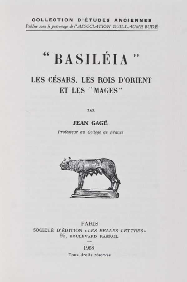 26307 "Basiléia" Les Césars, Les Rois d'Orient et les "Mages"