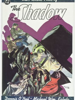 The Private Files of the Shadow [SIGNED, WITH ORIGINAL DRAWING BY ILLUSTRATOR]