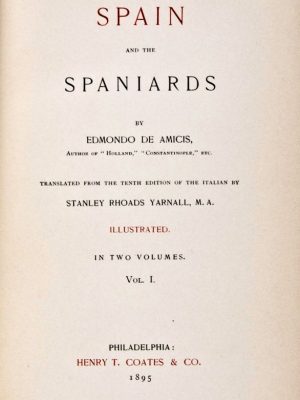 Spain and the Spaniards. 2-vol. set (Complete)