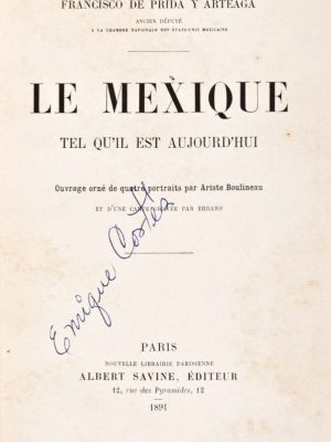 Le Mexique tel qu'il est aujourd'hui