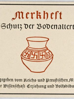 Merkheft zum Schutz der Bodenaltertümer