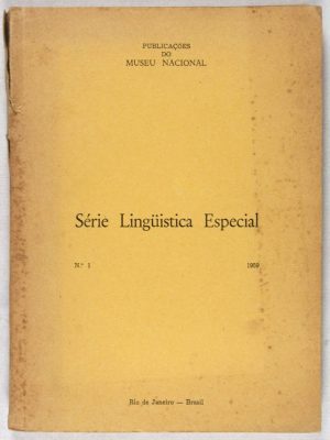 37126 Série Lingüistica Especial, No. 1 - 1959