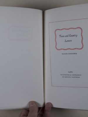 Town and Country Lovers [SIGNED]