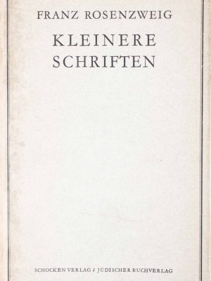 Kleinere Schriften (Smaller Writings)