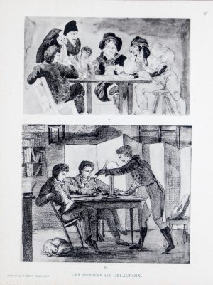 Eugene Delacroix Dessins Aquarelles et Lavis.