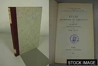 14332-1.jpg Etude Descriptive et Comparative du Gafat (Ethiopien meridional)