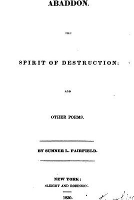 Abaddon, the Spirit of Destruction and other poems
