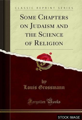 29638-1.jpg Some Chapters on Judaism and the Science of Religion