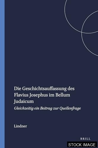 31866-1.jpg Die Geschichtsauffassung des Flavius Josephus im Bellum Judaicum gleichzeitig ein Beitrag zur Quellenfrage