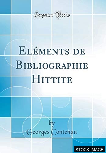 40207-1.jpg Éléments de Bibliographie Hittite