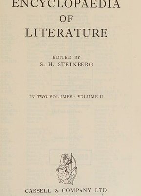 Cassell's Encyclopedia of Literature